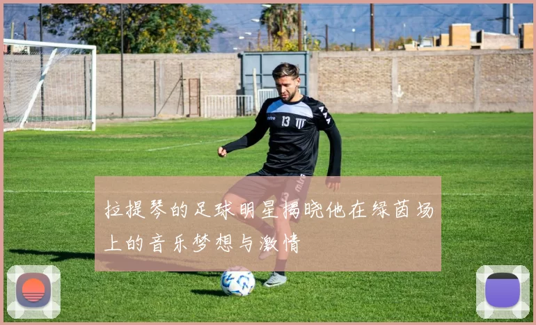 拉提琴的足球明星揭晓他在绿茵场上的音乐梦想与激情
