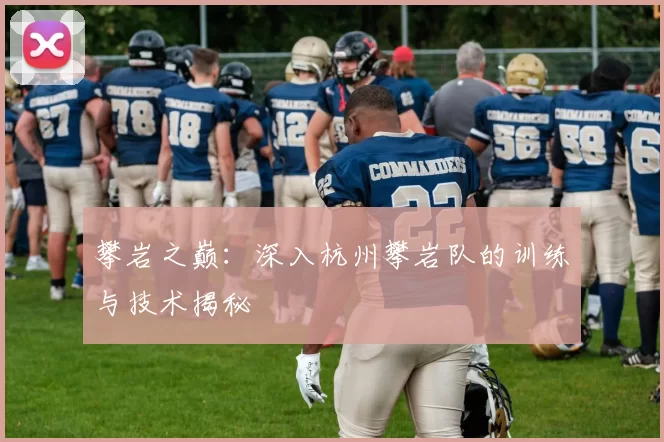 攀岩之巅：深入杭州攀岩队的训练与技术揭秘