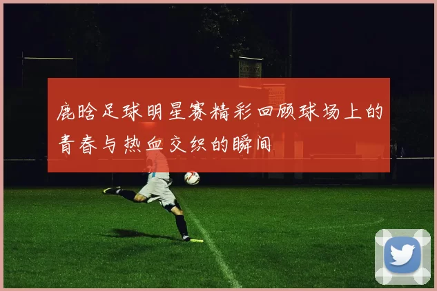 鹿晗足球明星赛精彩回顾球场上的青春与热血交织的瞬间