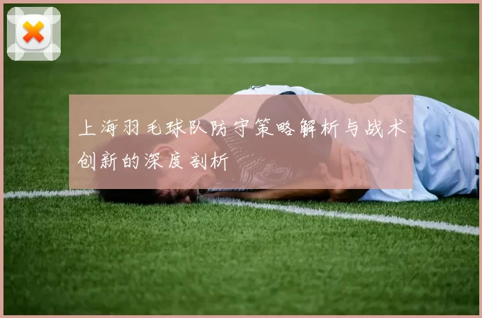 上海羽毛球队防守策略解析与战术创新的深度剖析